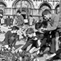 Capuchinos -Escolanía -1964 Gira por Italia, aquí en Venecia
